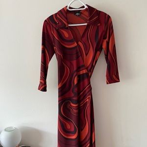 Wrap around dress
